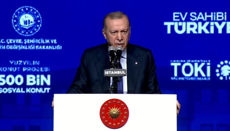 Cumhurbaşkanı Erdoğan, ‘Yüzyılın Konut Projesi’ni açıkladı