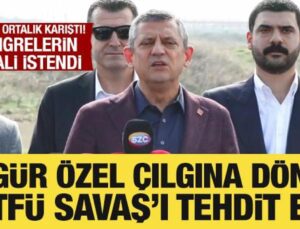 Özgür Özel’den Lütfü Savaş’a tehdit