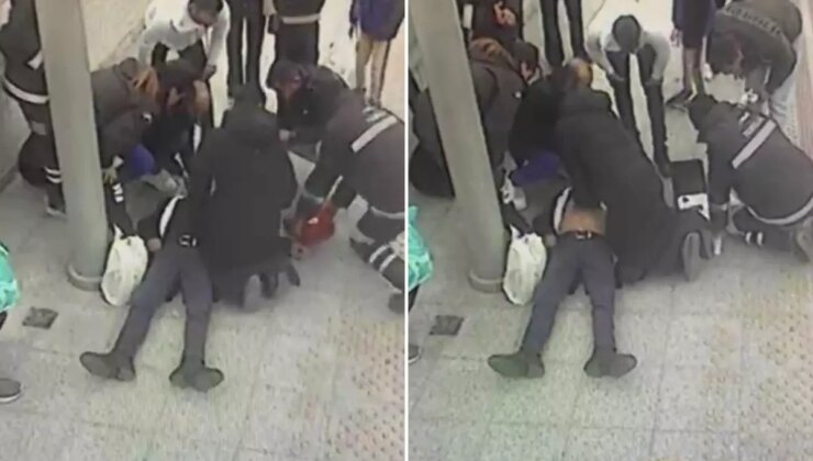 Tren beklerken kalbi durdu, sağlık çalışanı saniyelerle yarıştı