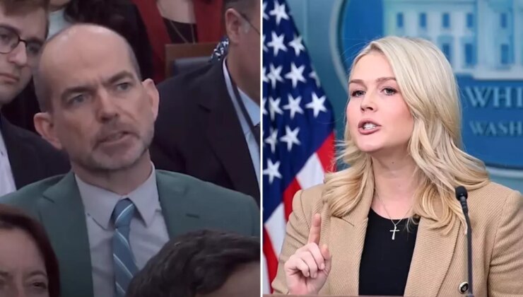 Beyaz Saray Sözcüsü ICE sorusu soran gazeteciye sert çıktı: Sen solcu bir yazarsın