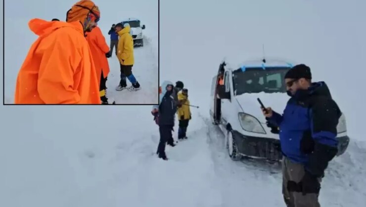 Dağda mahsur kaldılar! İmdatlarına ekipler yetişti