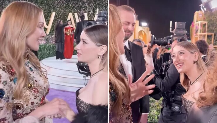 Hazal Kaya, Meryem Uzerli’yi görünce kendini tutamadı: Yaşlan artık be kadın!