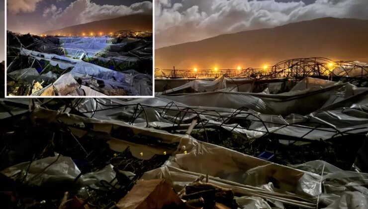 Hortum Antalya’yı yıktı geçti