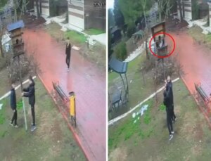 Bunlar nasıl çocuk? Görüntüyü izleyenler emniyeti etiketledi