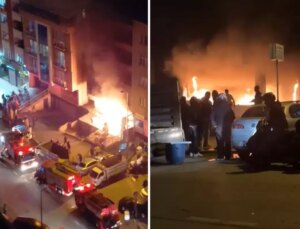 Kağıthane’de yangında mahalleliyi ıslık çalarak uyandırdı: Yangın var aşağı inin