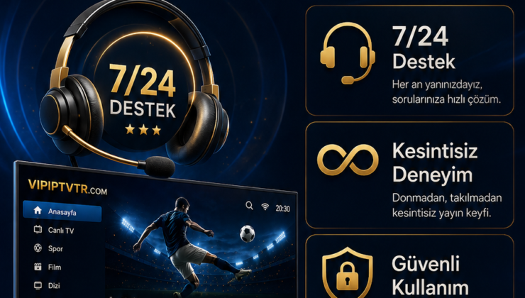 VIP IPTV TR – IPTV Satın Al Hemen İzlemeye Başla