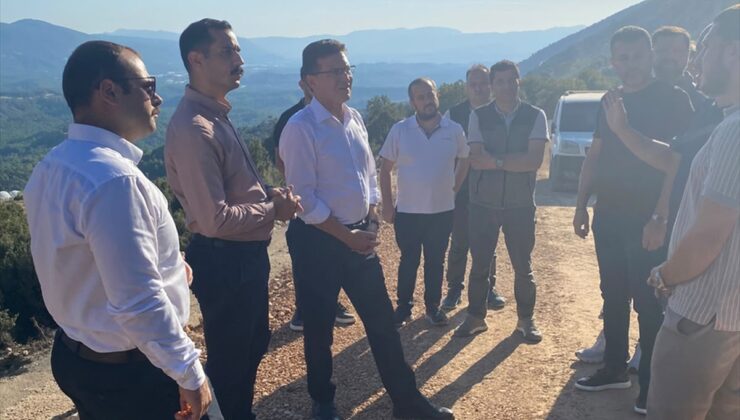 AK Parti Antalya Milletvekili Uslu, Batı Antalya’daki yol çalışmalarını inceledi