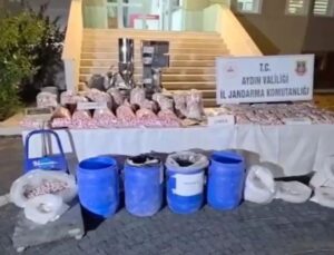Aydın’da 100 milyon lira değerinde uyuşturucu operasyonu: 4 tutuklama