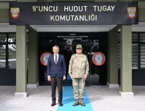 Edirne Valisi’nden Tugay Komutanına Ziyaret