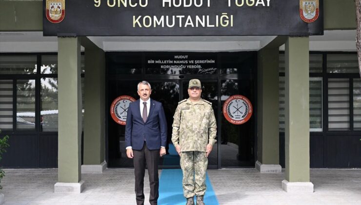 Edirne Valisi’nden Tugay Komutanına Ziyaret