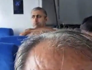 Girne açıklarında batan gemide kaybolan yolcunun kazadan önceki anları kamerada