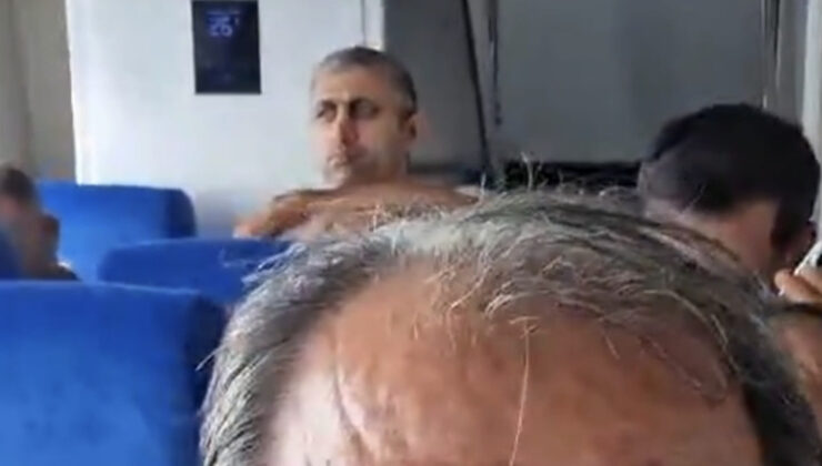 Girne açıklarında batan gemide kaybolan yolcunun kazadan önceki anları kamerada