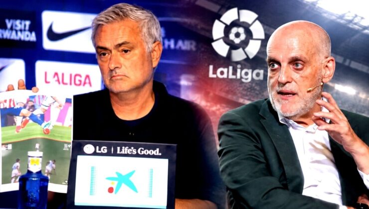 Javier Tebas’tan Mourinho’ya: “Bahane bulma Jose!”