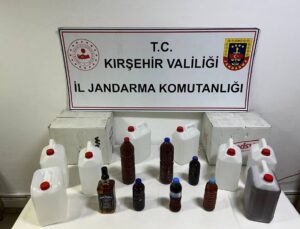 Kırşehir’de Sahte İçki Operasyonu: 1 Gözaltı