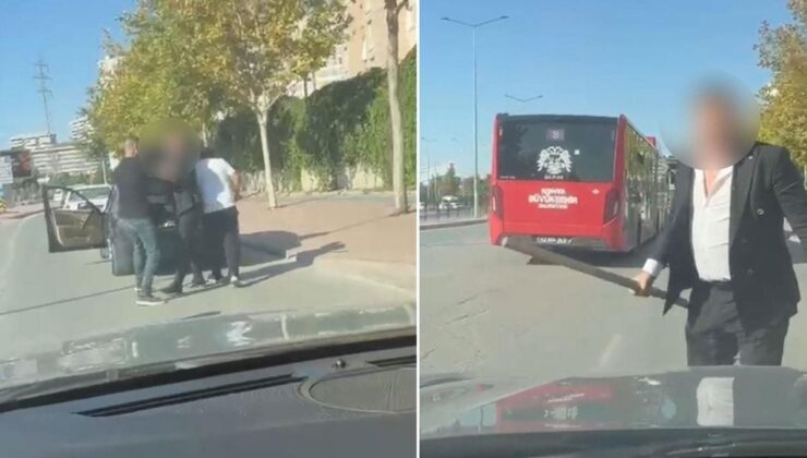 Trafikte tartıştığı sürücüye sopayla saldırmaya kalkışan kişiye 380 bin TL ceza kesildi