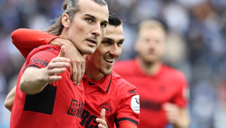 Çağlar Söyüncü siftah yaptı! Çorum FK Erzurumspor’u deplasmanda devirdi