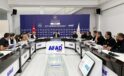 Hatay’da kırsal afet konutlarının yapım süreci toplantıda görüşüldü