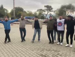 İmbat işçilerinin yürüyüşü 5. gününde Kırkağaç’ta jandarma barikatıyla durdu