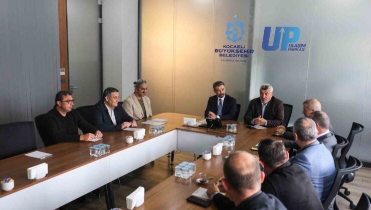 Kocaeli’de 41G kapsamında 95 aracın seferleri ortak planlanacak